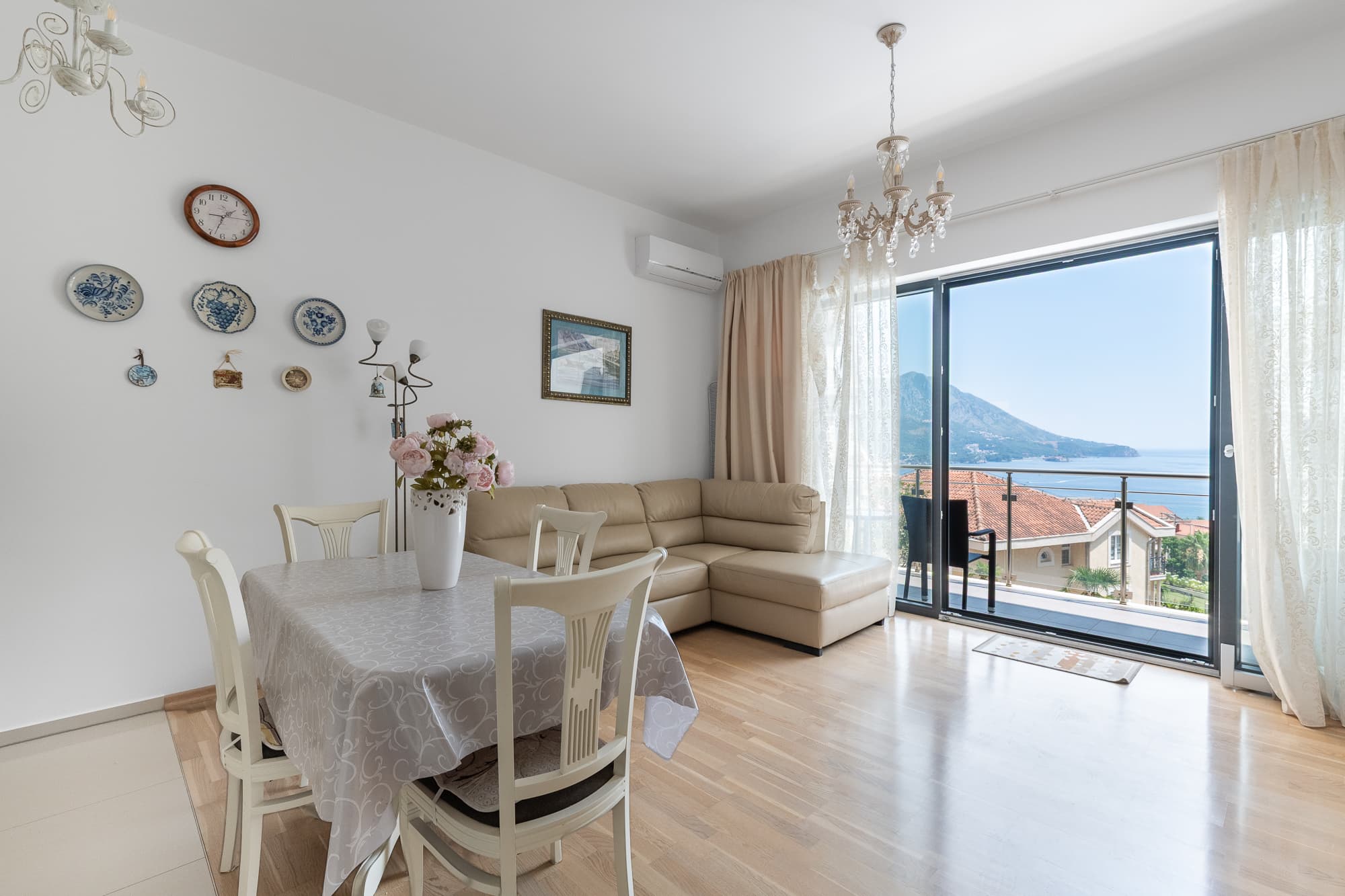 Modern 59 m² Apartment with Panoramic Sea View in Bečići