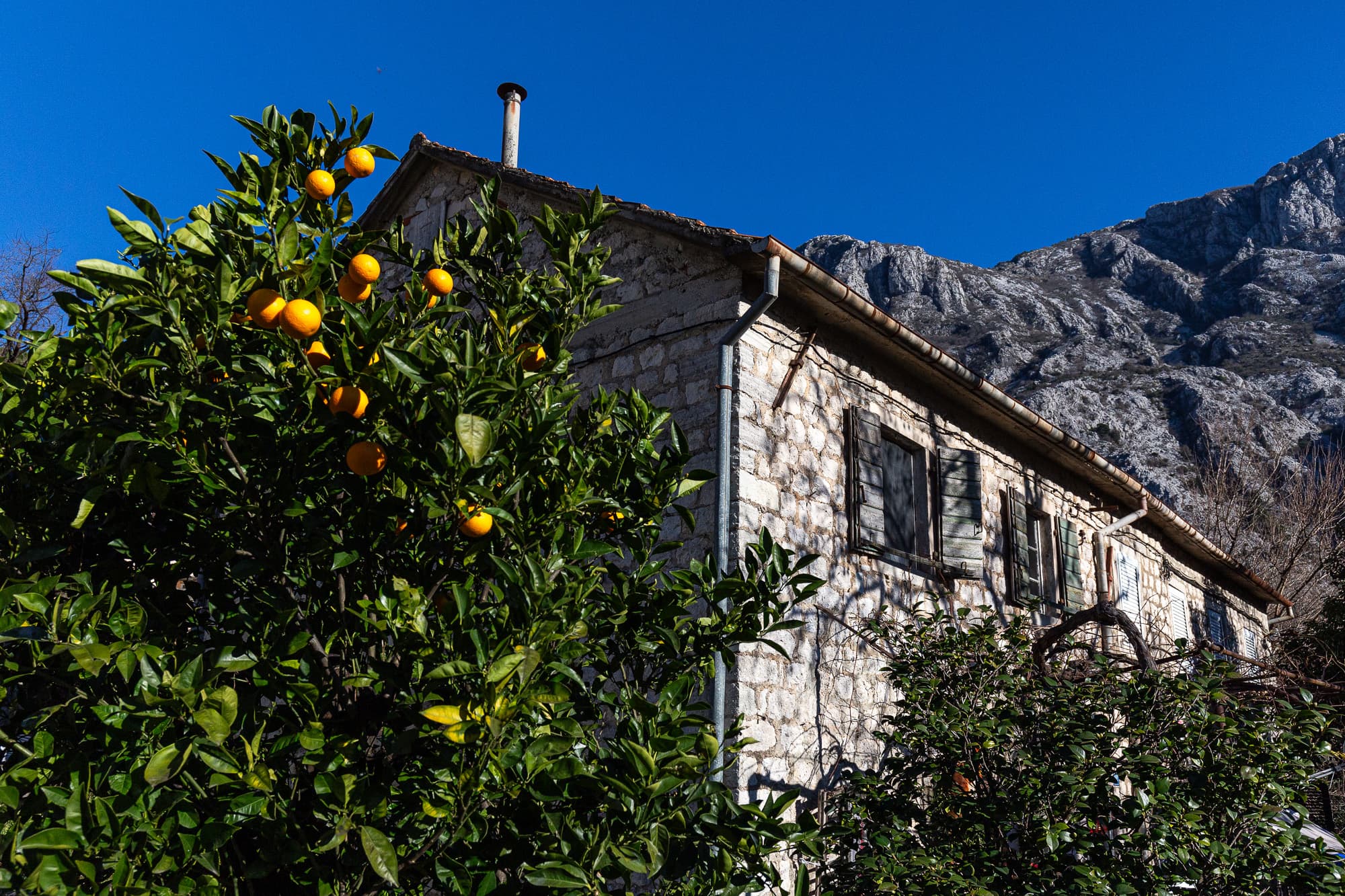 For Sale – Authentic Stone House with a Spectacular View of the Bay of Kotor