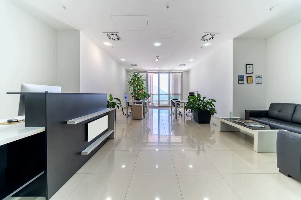 Modern office space in TQ Plaza Budva with sea view