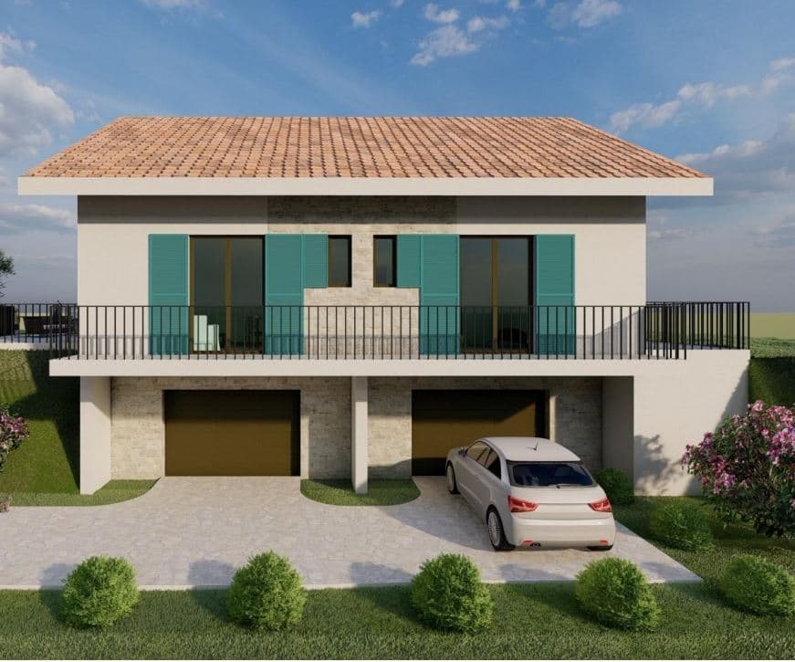 Plot with the project in Lustica