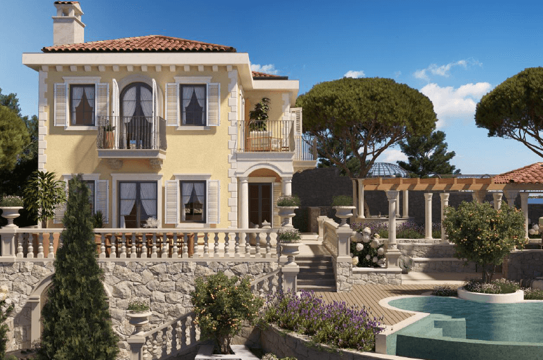 Luxury Sea-View Villa in the Second Row from the Coast – Luštica